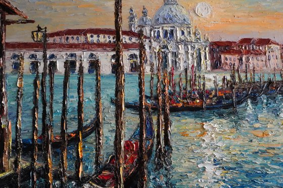 Venice, Sunset over the Grand Canal