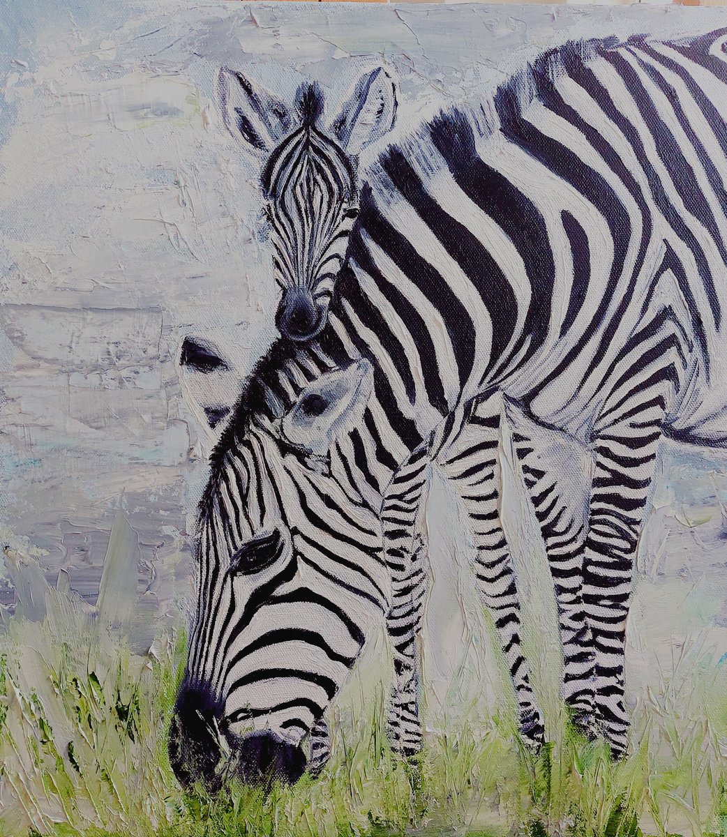 Zebras by Ira Whittaker