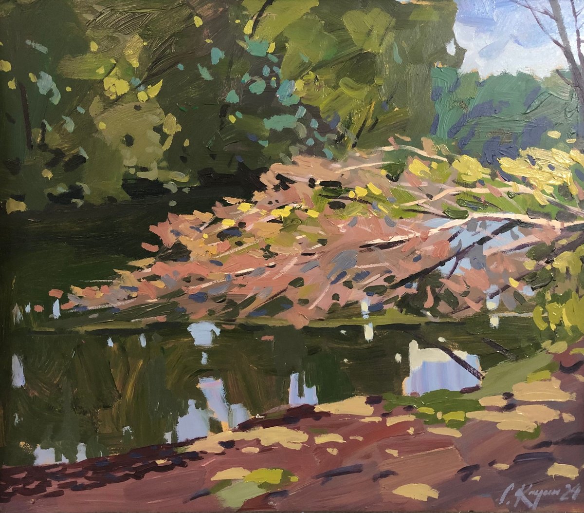 Etude By Sergey Kachin, 28 X 24, Artwork For Sale On Artfinder