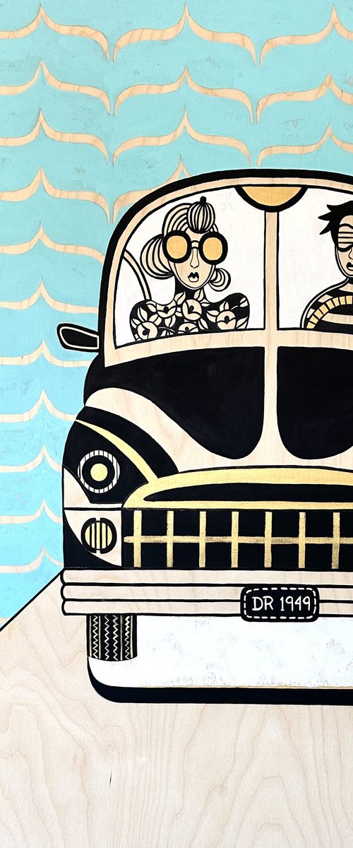 On the road by Diana Rosa