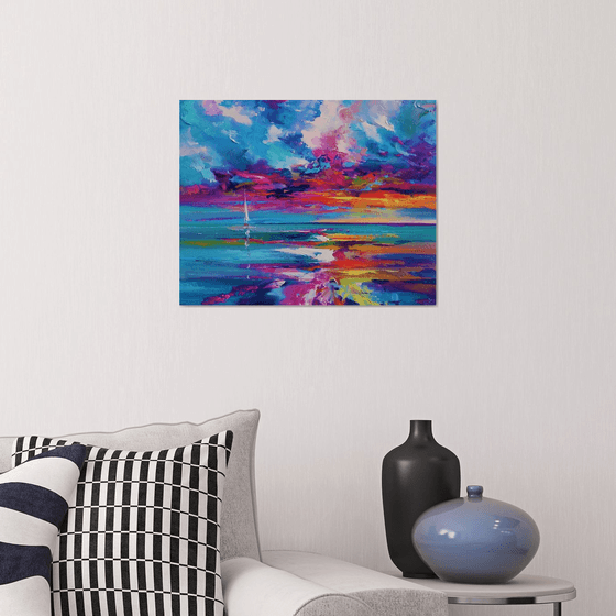 Abstract  seascape