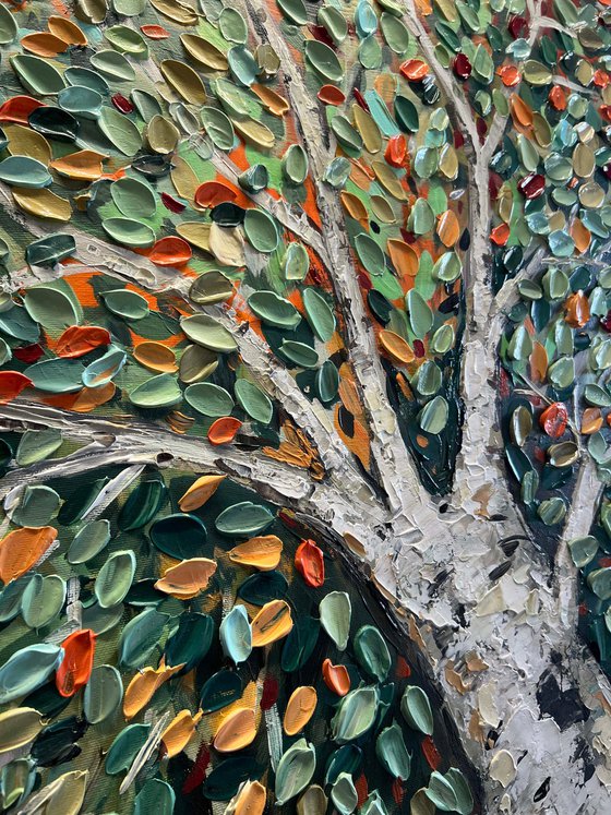 Golden Green Tree