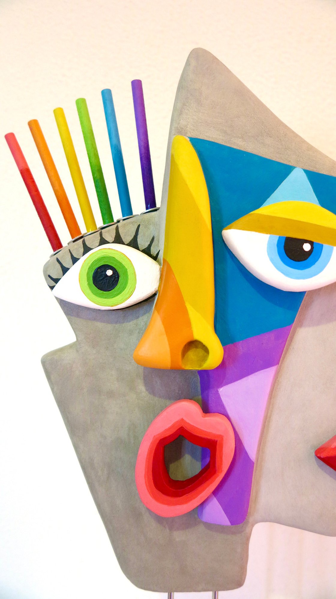 Soul expressions Mixedmedia sculpture by Marilene Salles Artfinder