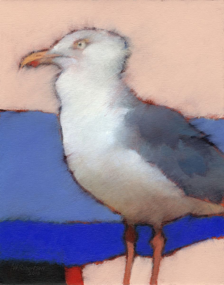 Herring Gull 1 by Nicholas Robertson