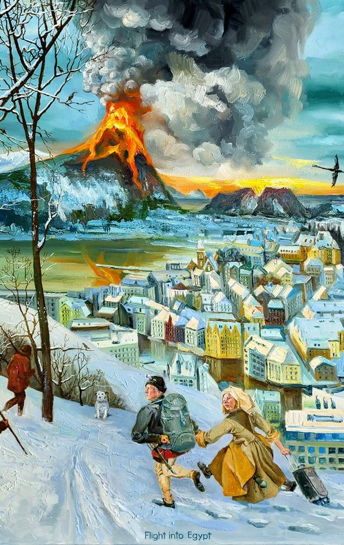 Flight into Egypt by Vladimyr Shandyba