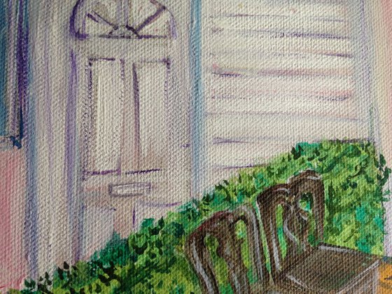 Two Chairs Outside