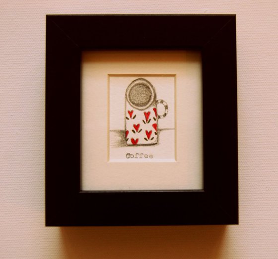 Framed Coffee for One (miniature)..