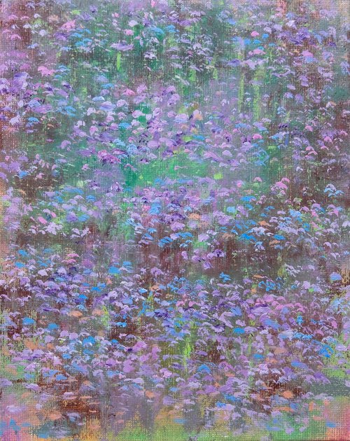 The Field of Wild Flowers. by Anastasia Woron