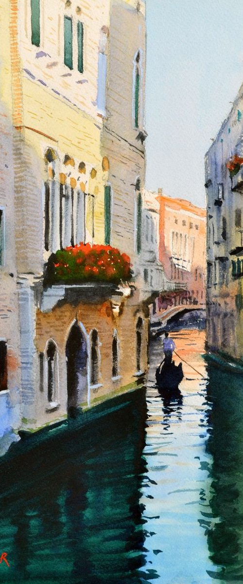 Venice Morning by Ramesh Jhawar