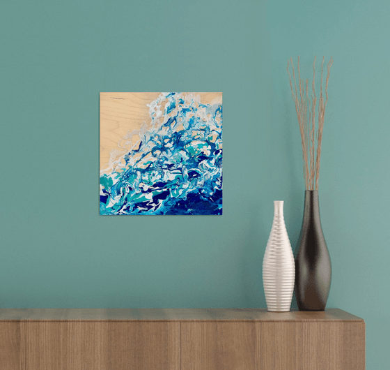 Abstract Sea Wave Ocean