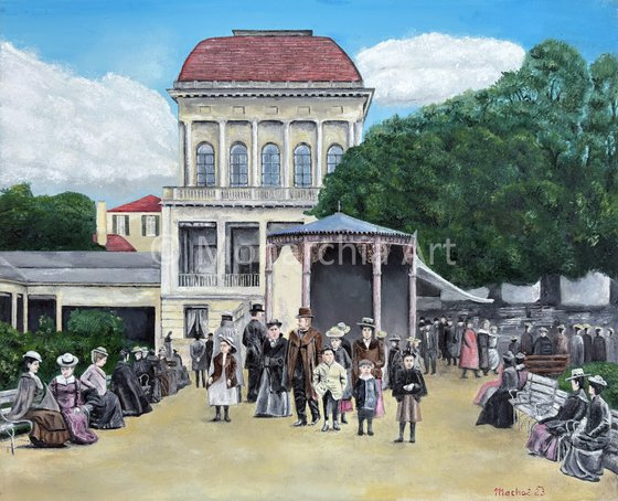 Sunday promenade in Františkovy Lázně