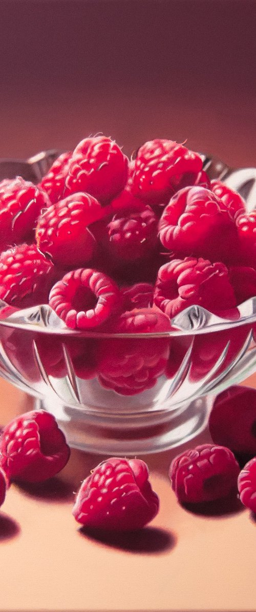 Raspberries by Valeri Tsvetkov