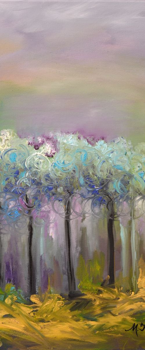 "Blue Rustle" by Mihaela Ionescu