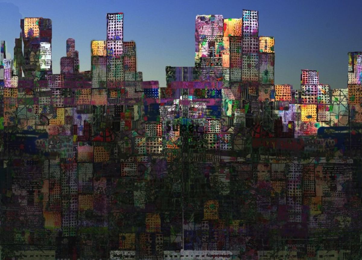 Andy Mercer | Original  Print | City Sunrise Ii | 50 X 39Cm | Artwork For Sale On Artfinder