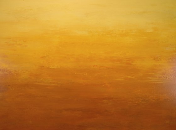 Sun Gold - Modern Abstract