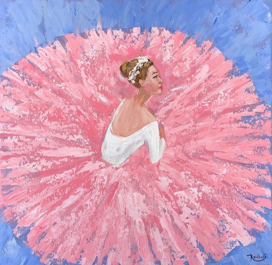 Ballerina in Pink Tutu