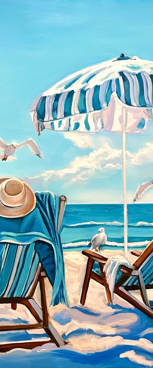 Beach. Sunny Day by GALA BOND