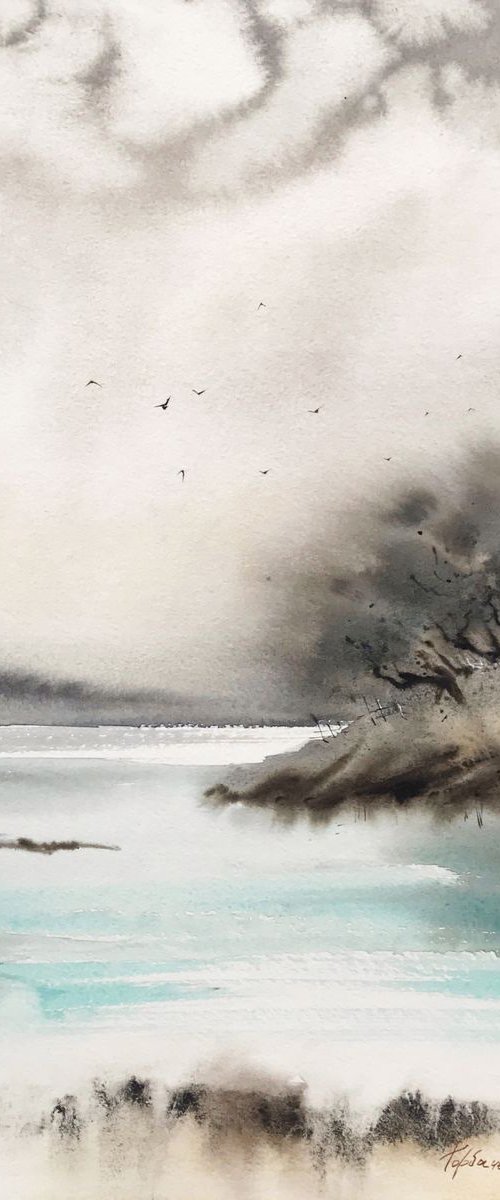 Northern seascape №1 by Eugenia Gorbacheva
