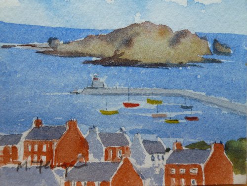 View of Howth Harbour by Maire Flanagan