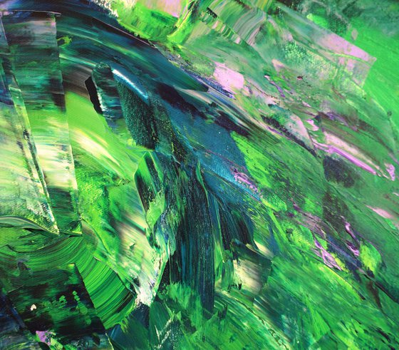 Green Blue Abstraction C 1