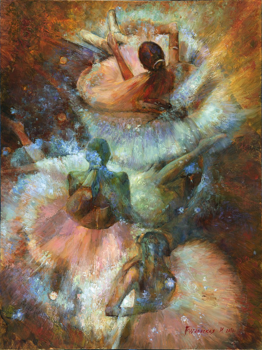 Ballerinas by Marina Podgaevskaya