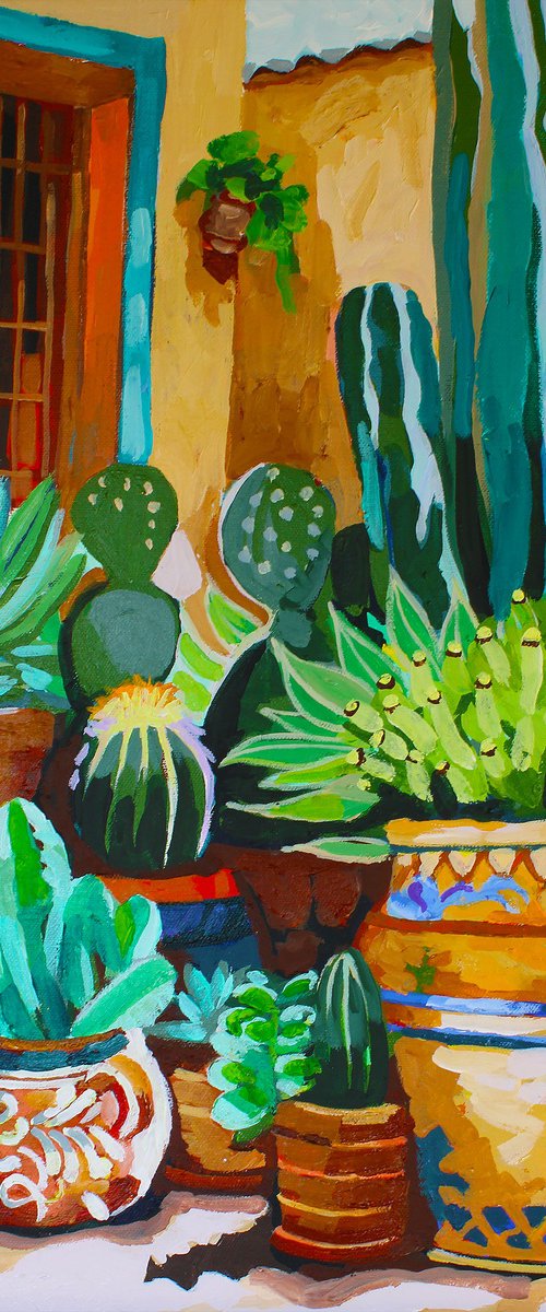 Cactus Garden by Melinda Patrick