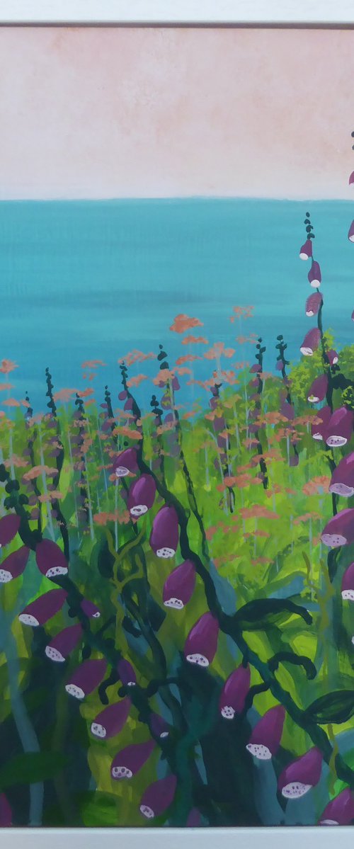Foxglove Morning by Elaine Allender