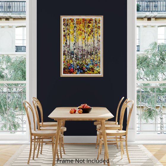 Golden Birch Garden
