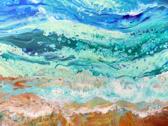 The sound of the sea
