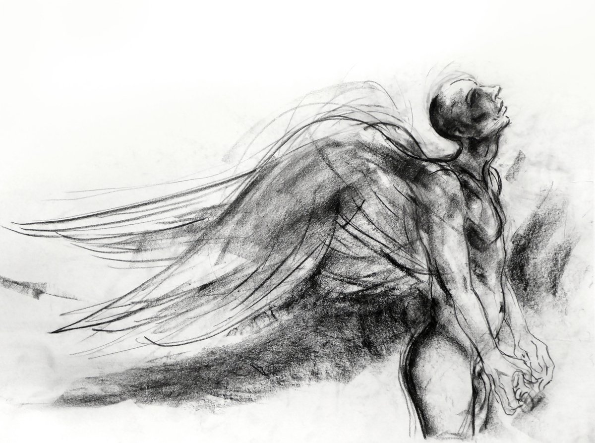 Angel, waiting 3 by John Sharp