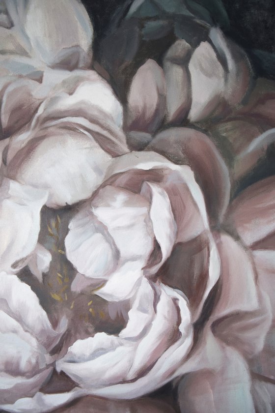 MISTY PEONIES