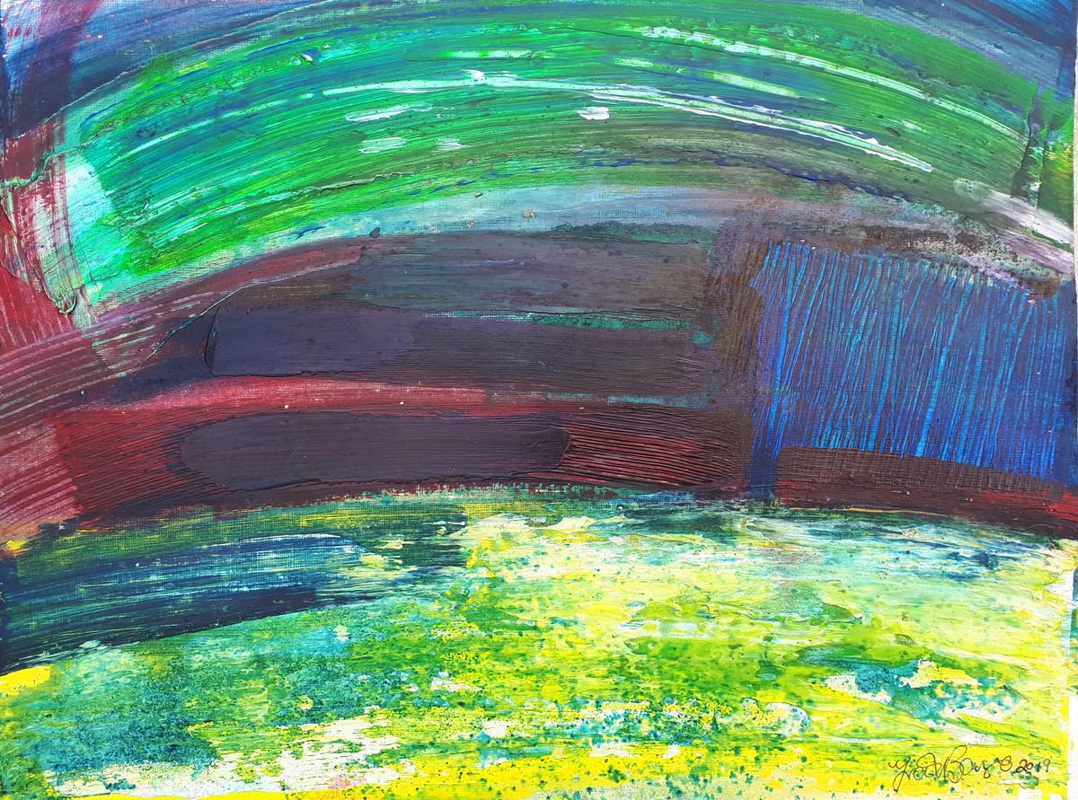  Waterfront By Frank Barnes, 16 X 12, Artwork For Sale On Artfinder