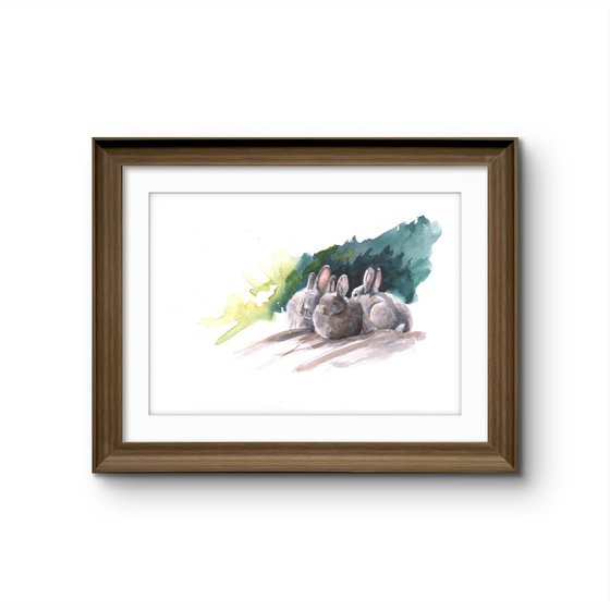 Rabbits at Rest