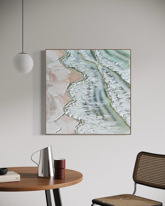 Whitsundays Green Tide 90x90 FLASHSALE