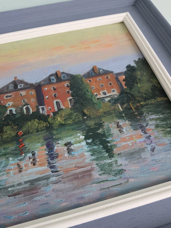 Hampstead Heath pond London