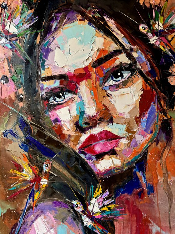 Flower Born after Sandstorm