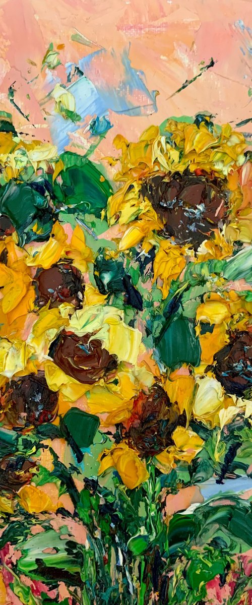 Sunflowers by Vilma Gataveckienė
