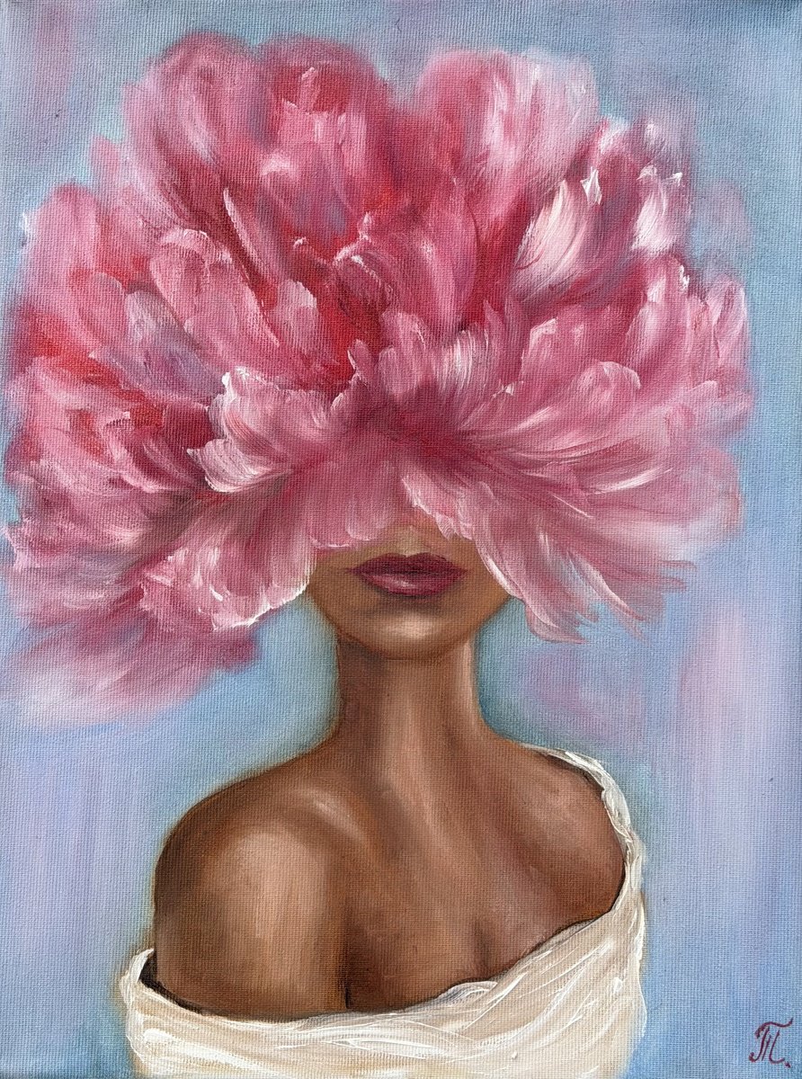 Portrait Of The Unknown By Tanja Frost, 12 X 16, Artwork For Sale On Artfinder