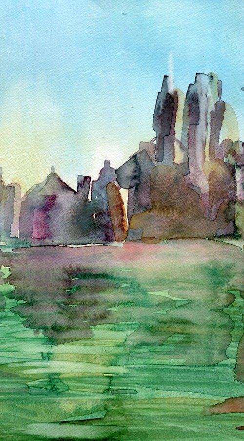 Across the Water by Elizabeth Anne Fox