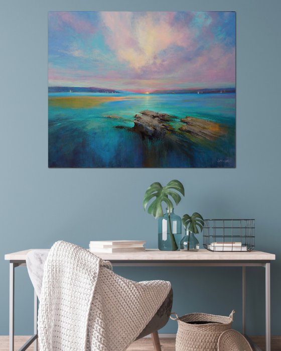 First Light Across the Bay