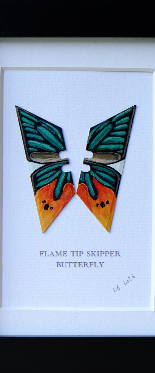 Flame Tip Skipper by Lene Bladbjerg