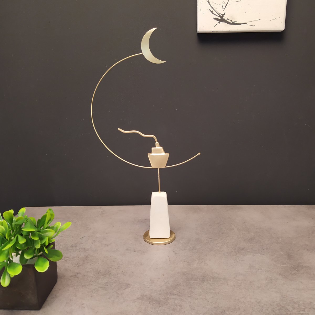 Impressionistic Transport Sculpture By Anna Andreadi, 6 X 12, Forward All The Way, Original Artwork