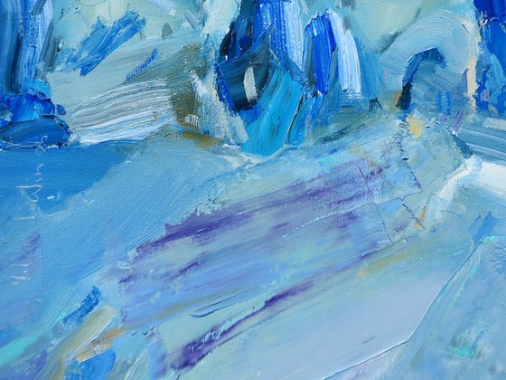 "Mountains in winter  "