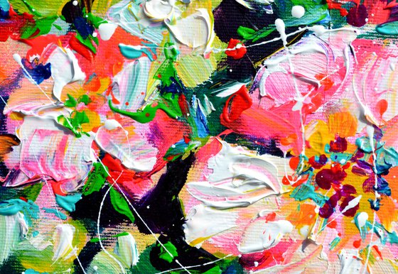 Wild White and Pink Roses