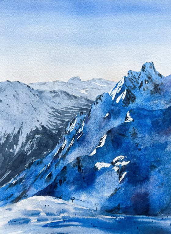 Snowy mountains series / 2