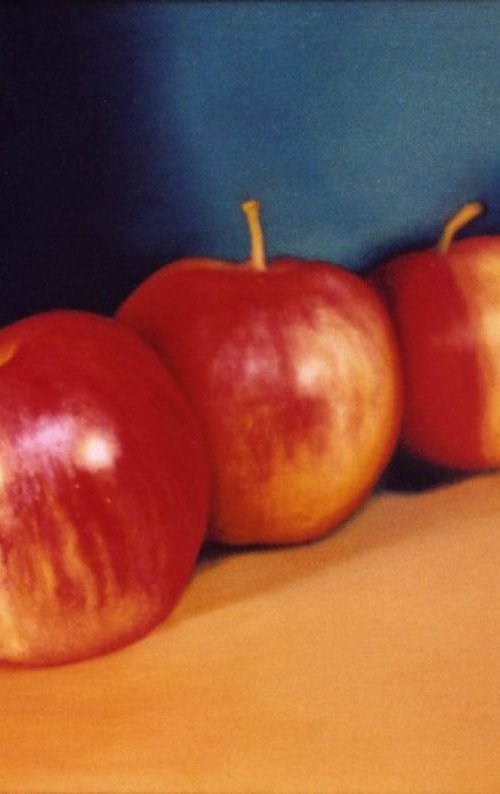 Three Red Apples by Trinidad Ball