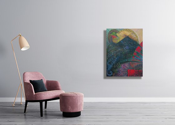 "Birds and sun"