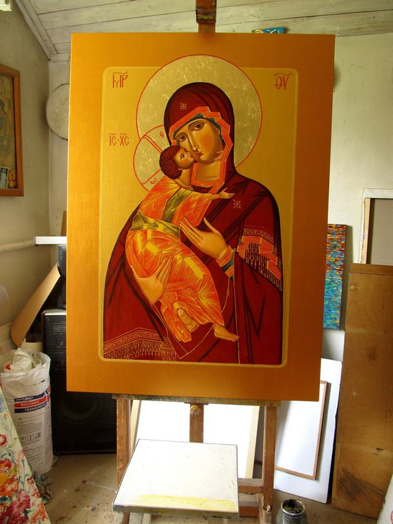 Icon "Iversk's Mother of God"