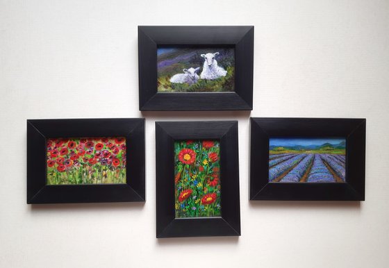 Set of Idyllic Miniatures