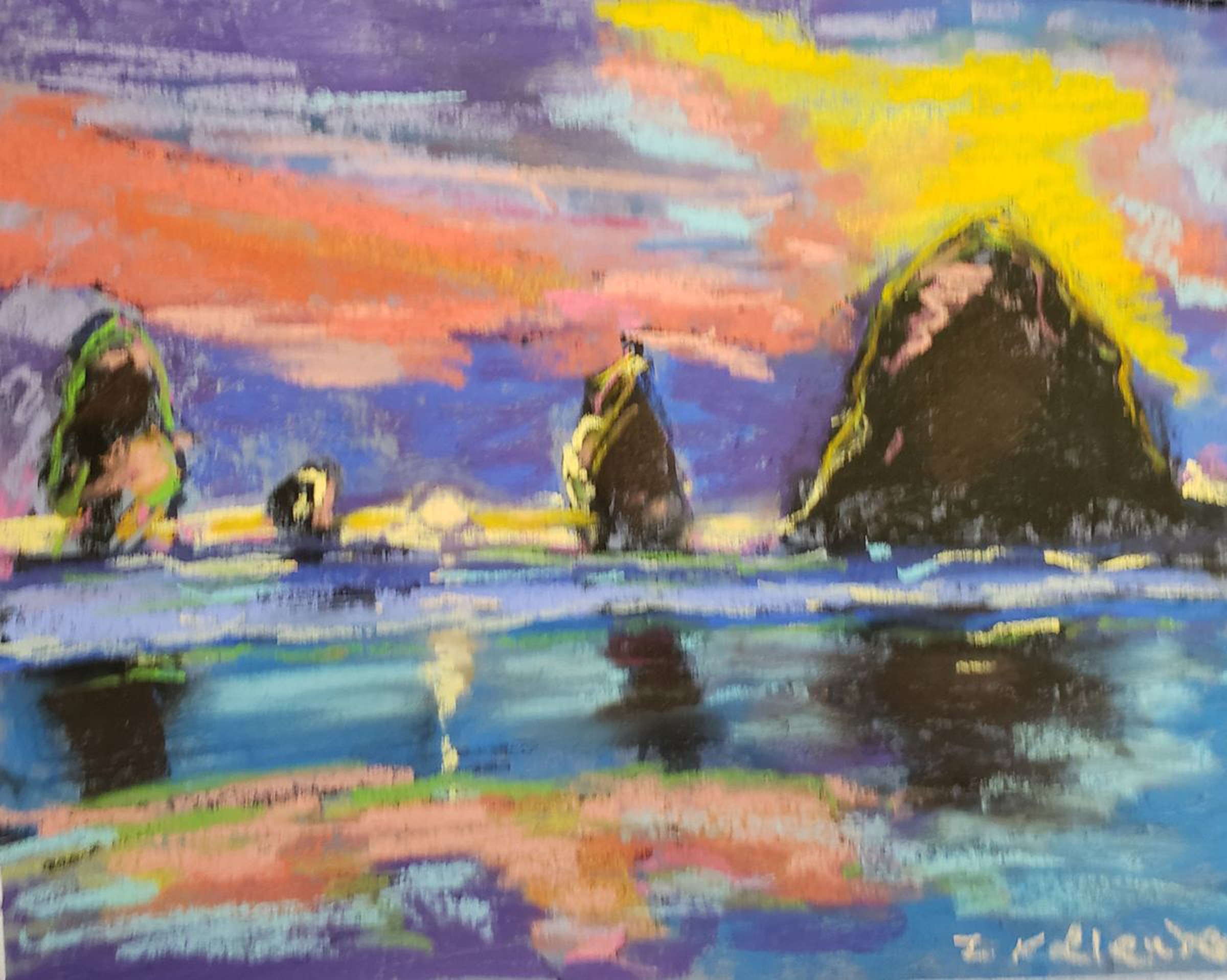 The Coast Haystack Rock Cannon Beach Oregon Artfinder